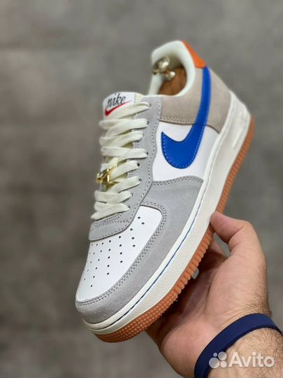 Nike air force 1 серые разм. 43