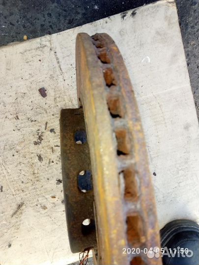 Диск тормозной передний Audi A4/S4