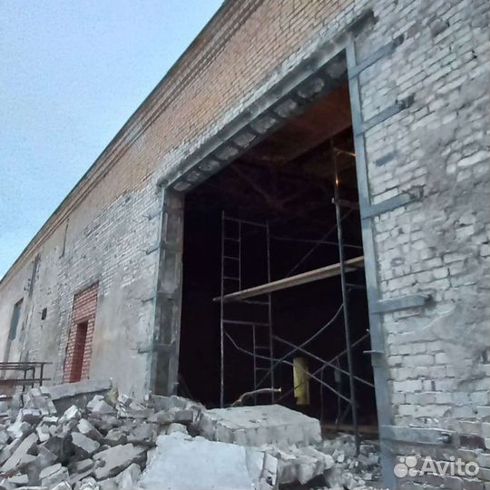 Алмазная резка. Усиление проёмов. Челябинск