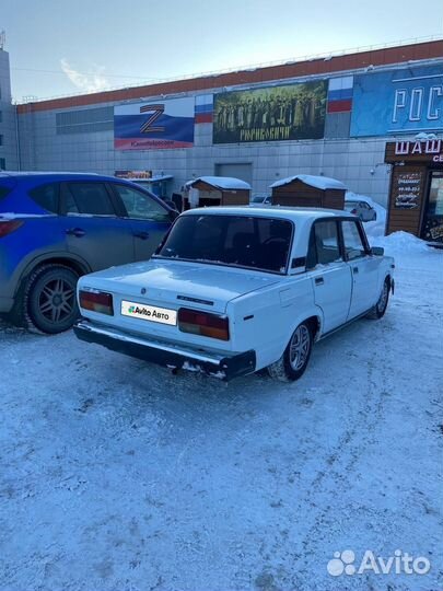 ВАЗ 2107 1.5 МТ, 1996, 100 000 км