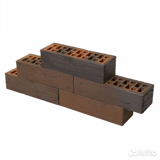 Кирпич облицовочный Браер кладка limited Риф