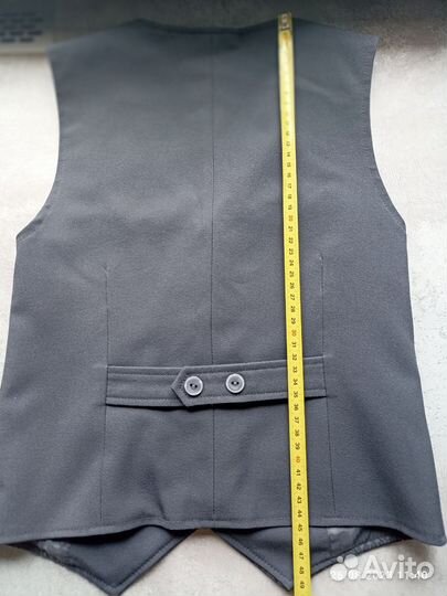 Жилетка для мальчика школьная 140