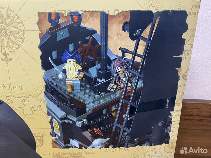 Конструктор Пираты Карибского моря черная жемчужин