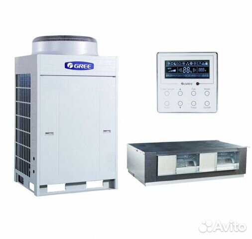 Мощный канальный кондиционер gree FG30 /B-G