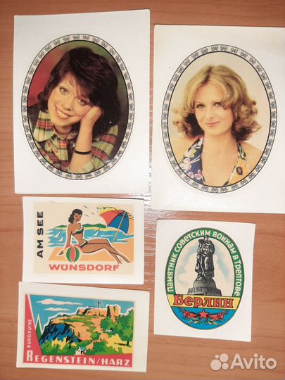 Переводные картинки гдр