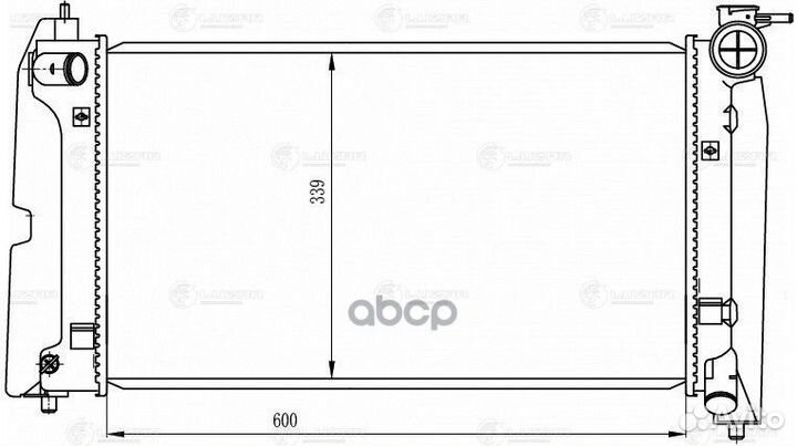 Радиатор Emgrand EC7 (09)