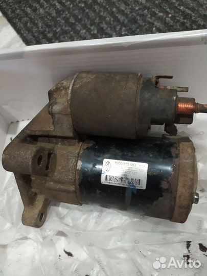 Стартер на рено логан