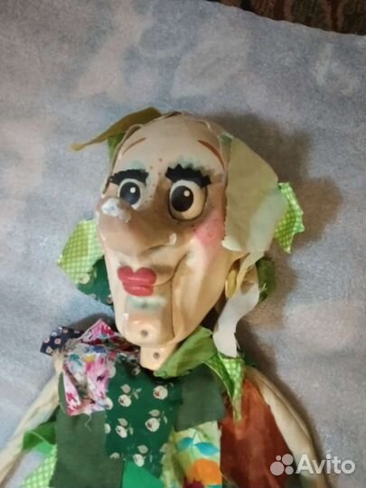Театральная кукла папье-маше