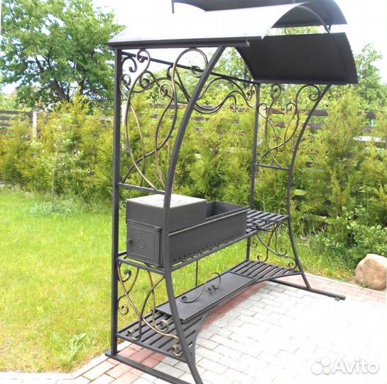 Мангал С крышей