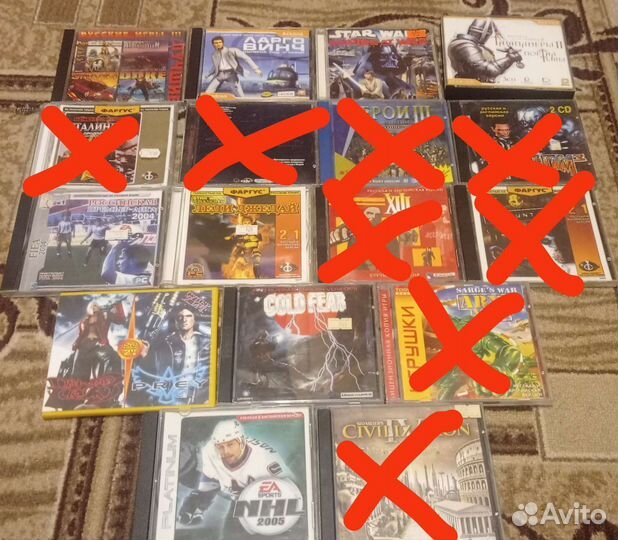 Диски с играми на компьютер