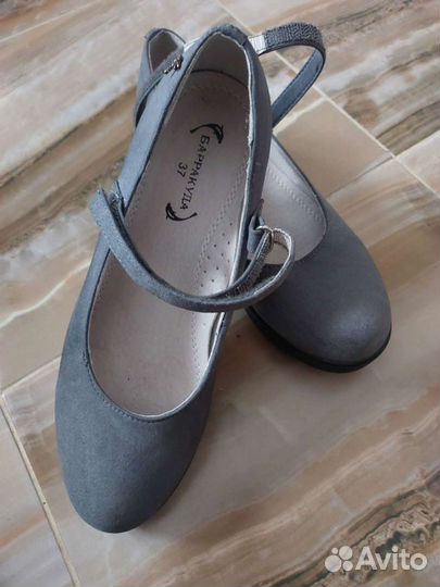 Туфли школьные 37 размер натуральная кожа