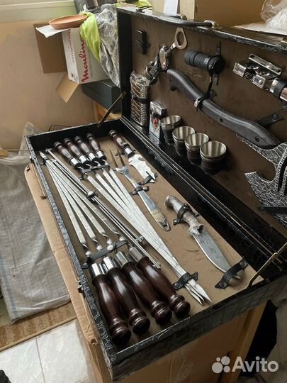 Шашлычный подарочный набор