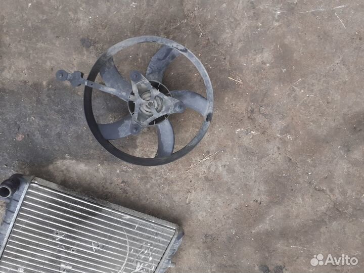 Вентилятор охлаждения Skoda Fabia