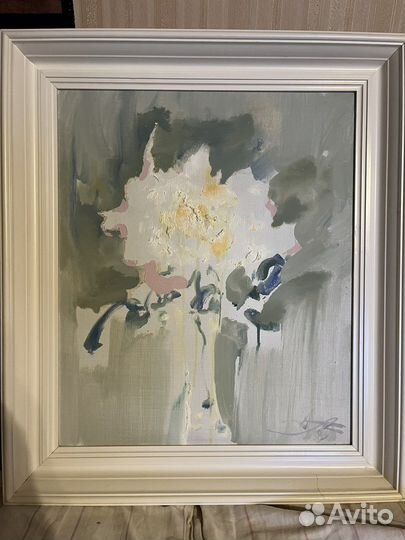 Картина «Роза в стакане»