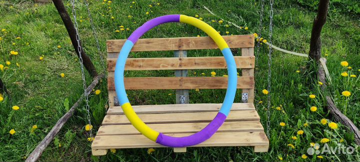 Обруч спортивный утяжеленный хулахуп