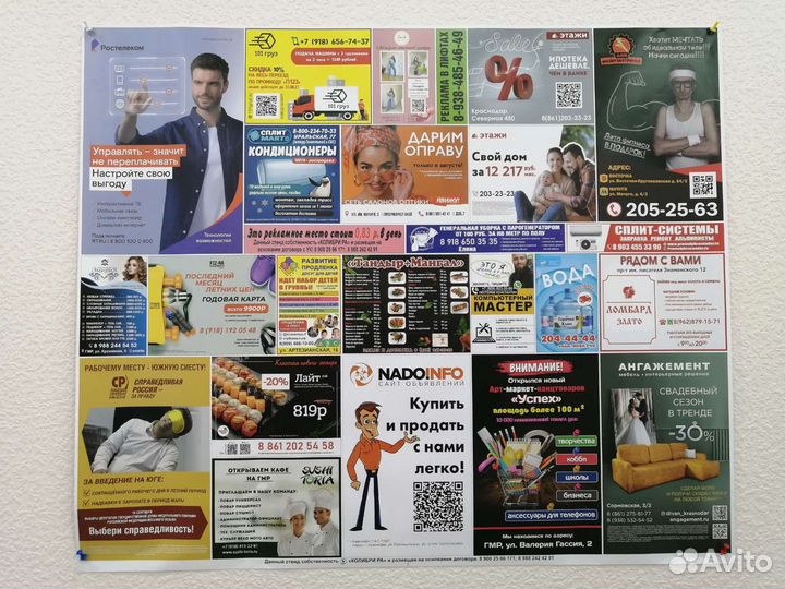 Реклама в лифтах Краснодара