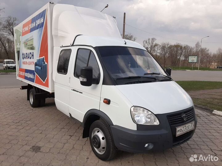 Грузоперевозки газель доставка груза до 6м