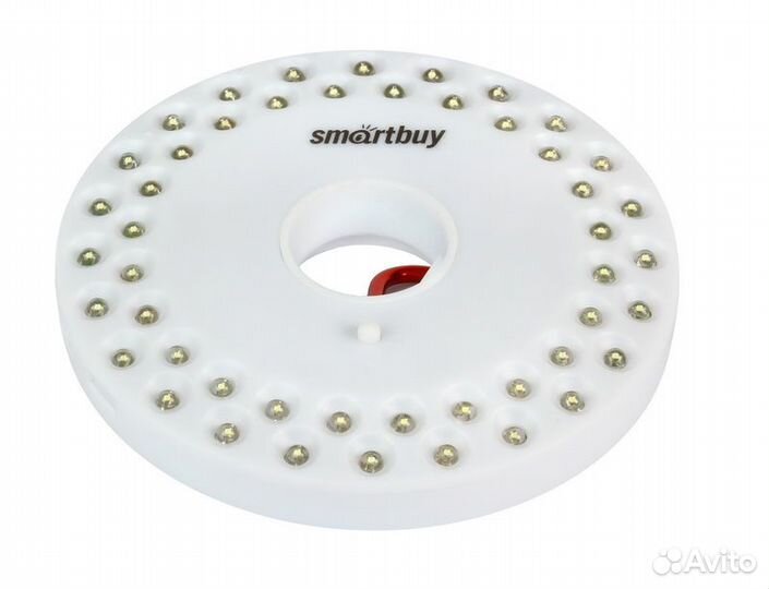 Светодиодный фонарь 48 LED с карабином для подвес