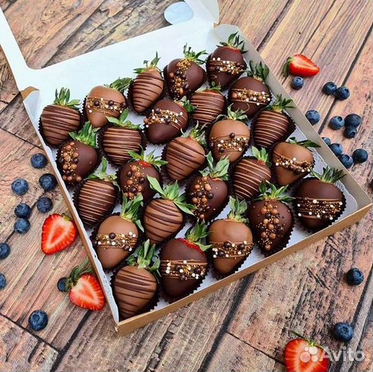 Клубника в шоколаде