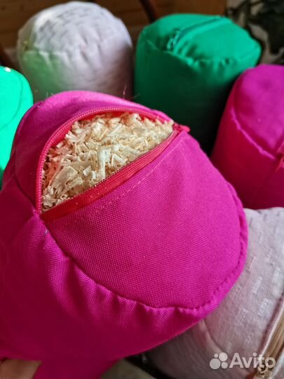 Валики и подушки с кедровой стружкой. опт