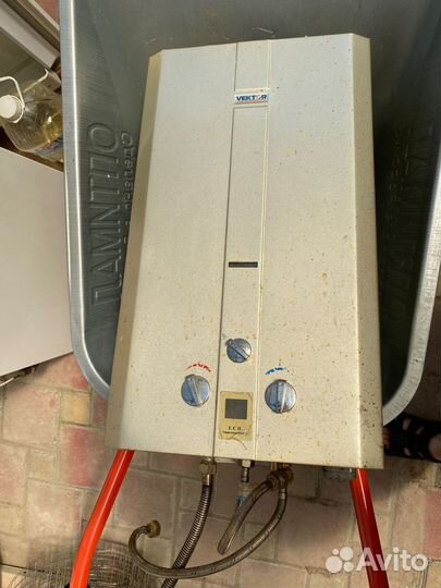 Газовая колонка вектор vektor