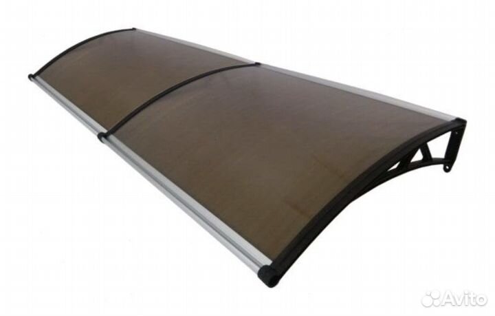 Козырек над крыльцом 1200 (поликарбонат)