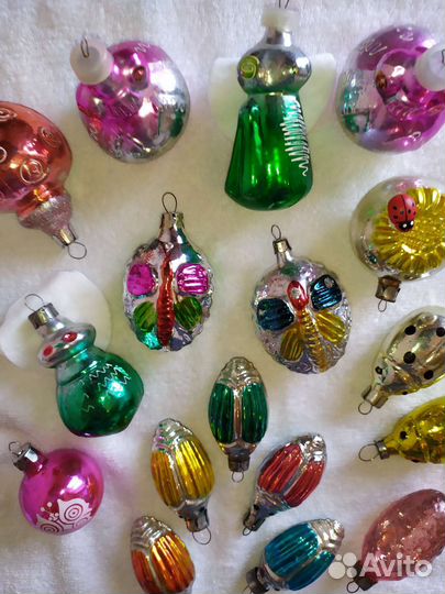 Ёлочные игрушки СССР