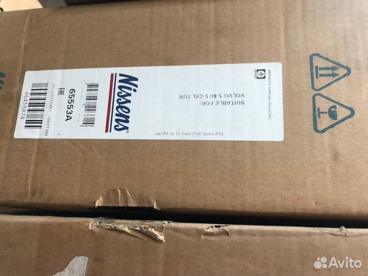 Радиатор охлаждения nissens 65553a