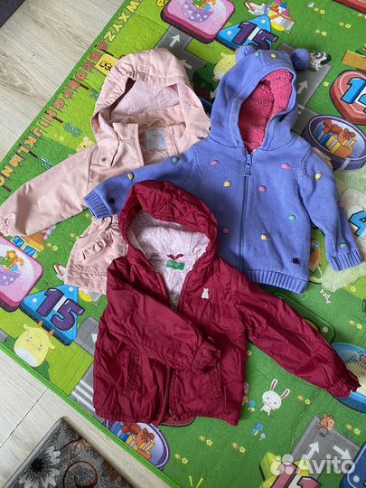 Детские вещи пакетом на девочку 1-2 года
