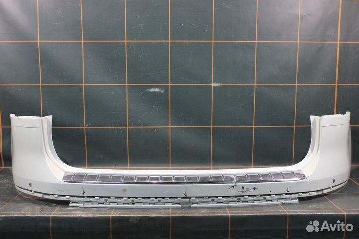 Бампер задний - Volkswagen Touareg 2