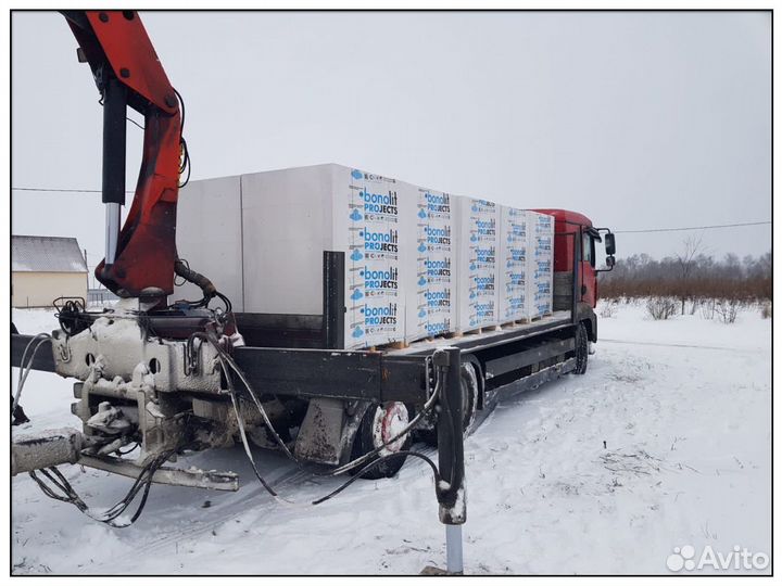 Газобетонные блоки с доставкой