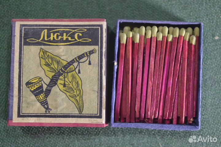 Спички старинные 