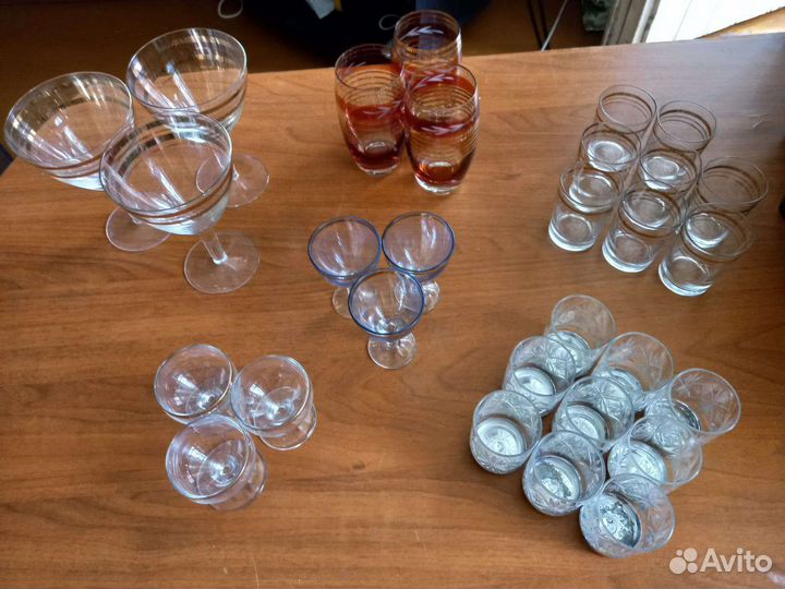 Рюмки, Фужеры, стопки СССР