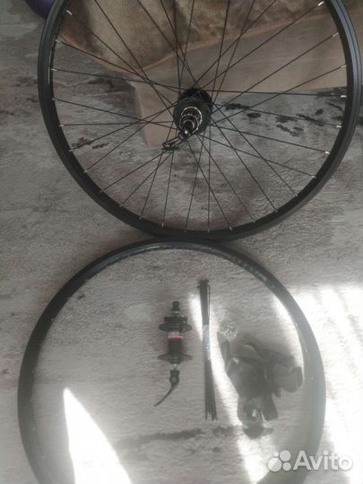 Обод dartmoor 26 и диск в сборе на промах novatec