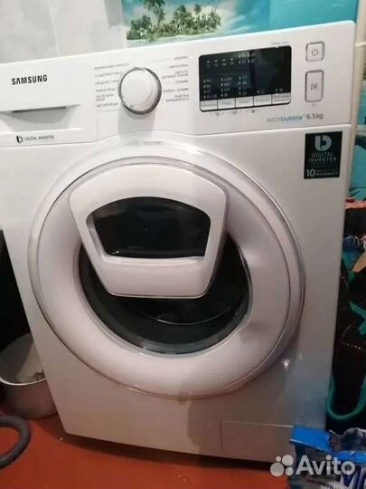 Стиральная машина Samsung ww65k42e08w белый