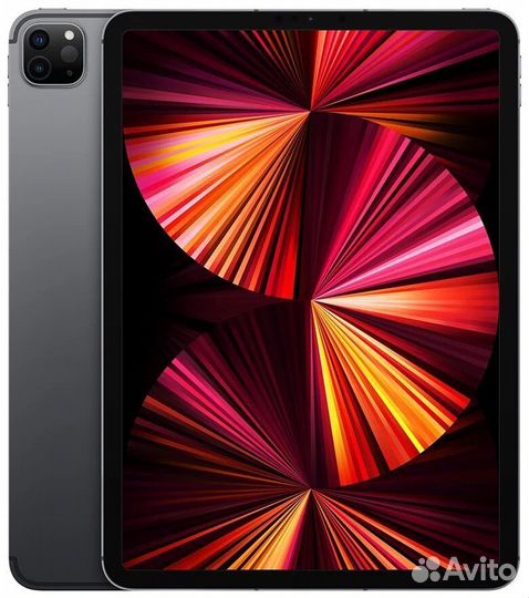 iPad Pro 11 2021 128Gb Wi-Fi + Cellular, серый кос