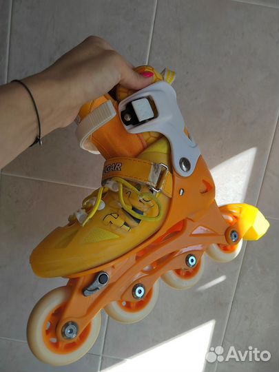 Роликовые коньки детские раздвижные 33-36