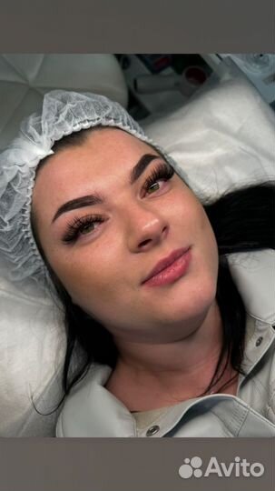 Наращивание ресниц на дому