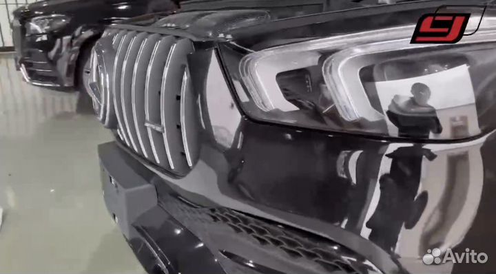 Решетка радиатора GLE C167 AMG 53