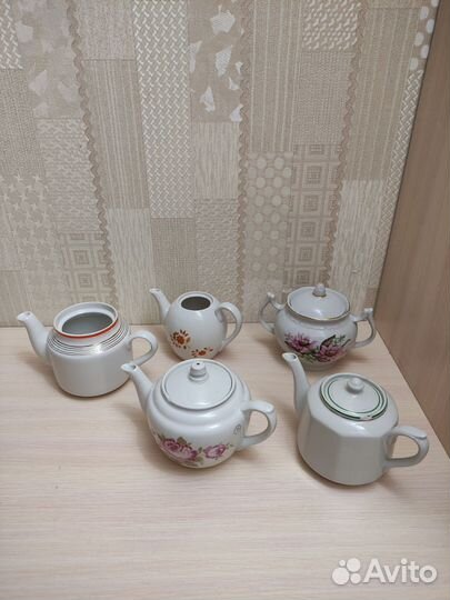 Заварочные чайники Вербилки СССР