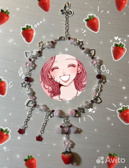 Ожерелье из бусин ручной работы