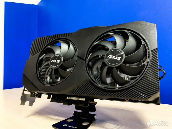 Видеокарта Asus Dual GeForce RTX 2060 EVO 6Gb