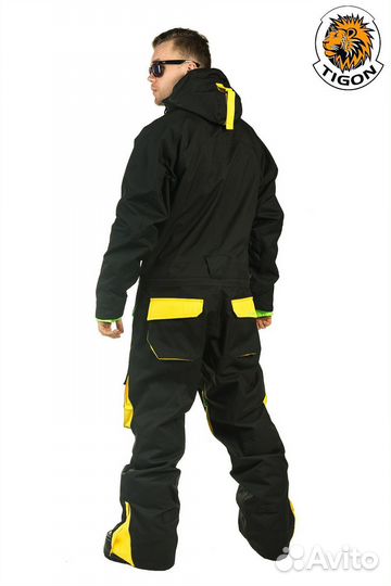 Комбинезон для сноуборда, горнолыжный мужской