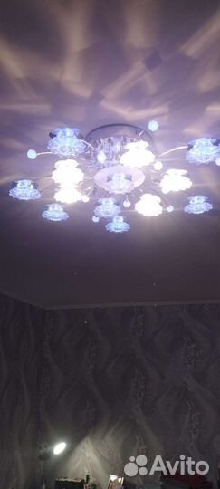 Люстра светодиодная с пультом
