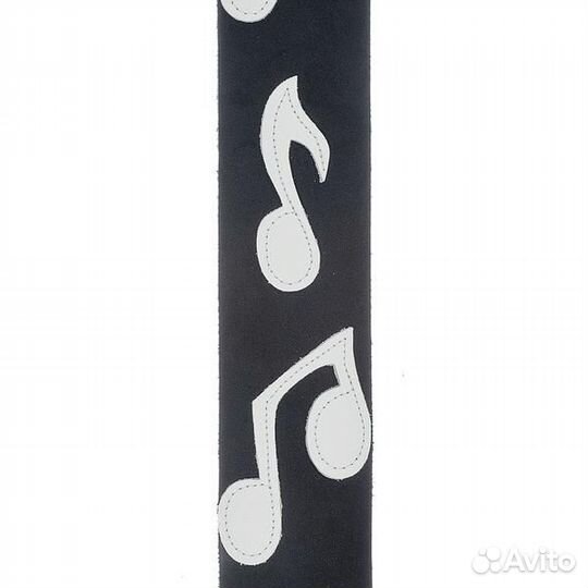 Ремень для гитары Planet Waves 25LIC01 Black/White