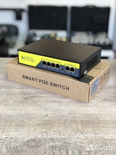Коммутатор PoE 4/8/16