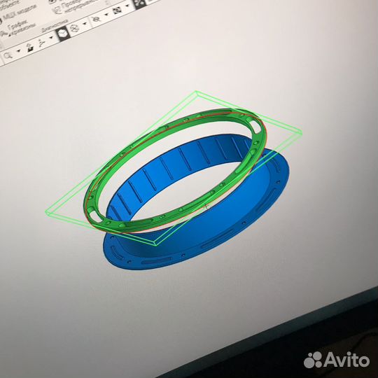 Фланец для отверстия под лунку - комплект 3 шт