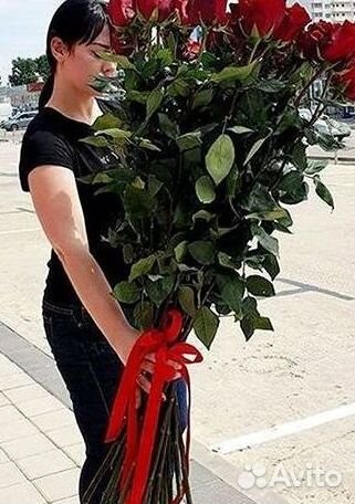 Высокие розы