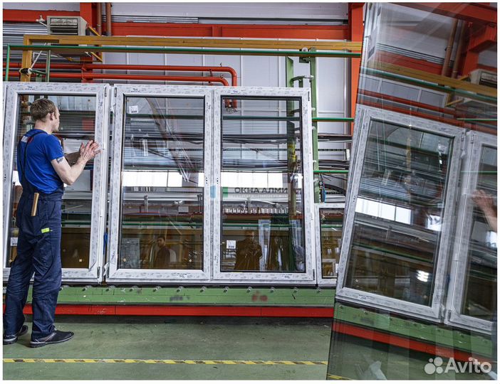 Окна пластиковые / Окна алюминиевые