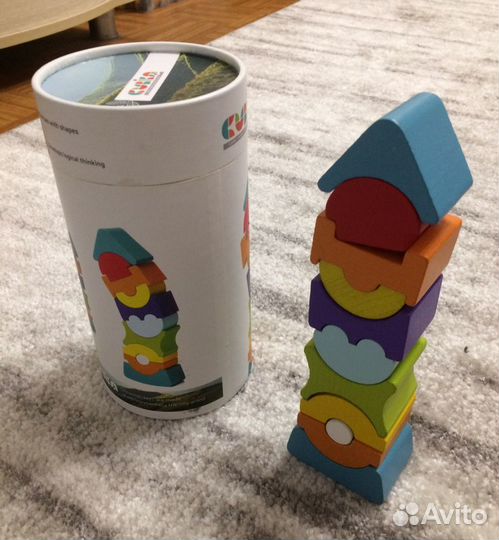 Пирамидка из кубиков